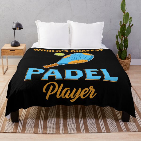 Item preview, Funny Paddleball World's Okayest Padel Player print designed and sold by jakehughes2015.