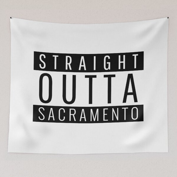 Item preview, Straight Outta Sacramento California  designed and sold by Teelogic.