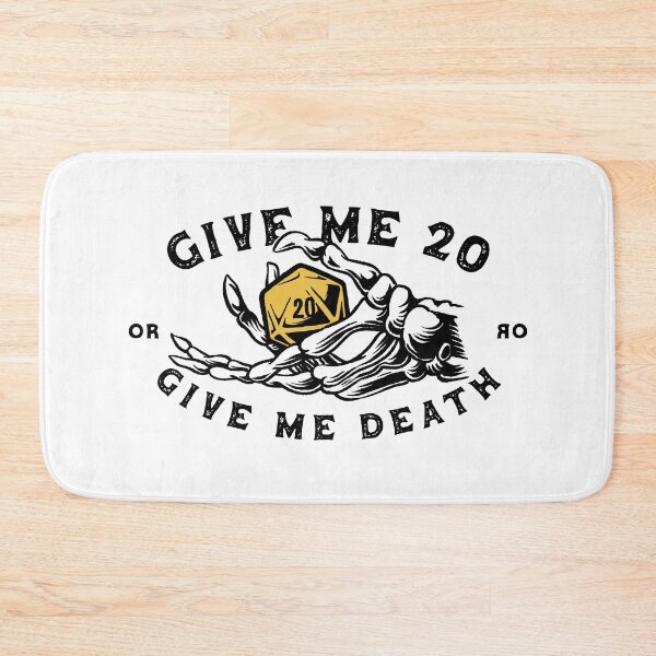 Item preview, Give me 20 or give me death - white designed and sold by Azafran.