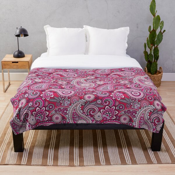 Item preview, Classic Pink Paisley Pattern designed and sold by Neogaia Creations.