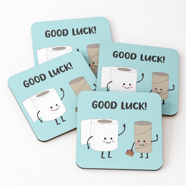 Item preview, Good Luck - Funny Toilet Roll designed and sold by keeleypost.