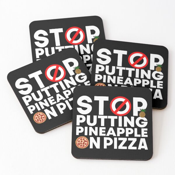 Item preview, Stop Putting Pineapple On Pizza Funny designed and sold by LifeDesignStore.