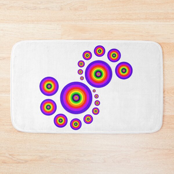 Item preview, Rainbow Circle Pattern Design I designed and sold by San005Chau96.