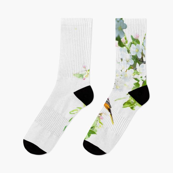 Item preview, Los oropéndolas del norte, arbustos, machos, flores, oropéndolas de nuca negra (nombre científico: Oriolus chinensis) son pinzones de tamaño mediano. designed and sold by zenger2021.