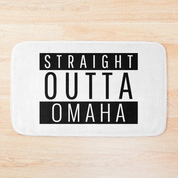 Item preview, Straight Outta Omaha Nebraska  designed and sold by Teelogic.