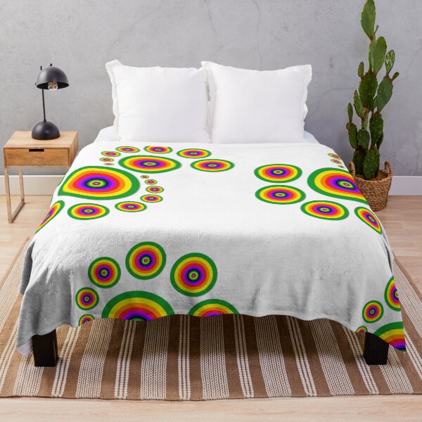 Item preview, Rainbow Circle Pattern Design II Green designed and sold by San005Chau96.