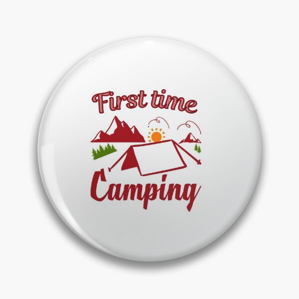 Item preview, First Time Camping  designed and sold by Naamira.