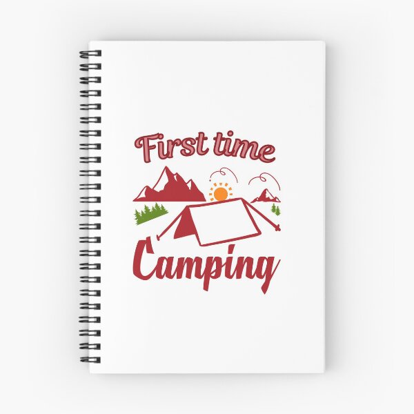 Item preview, First Time Camping  designed and sold by Naamira.