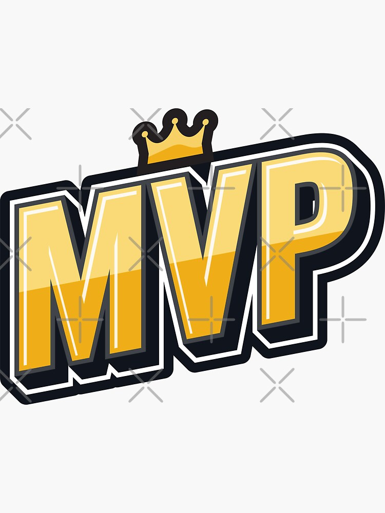 "Most Valuable Player (MVP)" Sticker For Sale By PRIG | Redbubble