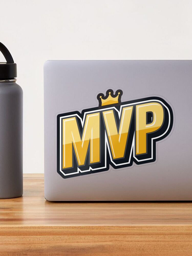 MVP Most Valuable Player: Soccer Ball Trophy Sticker by jorgechubuter