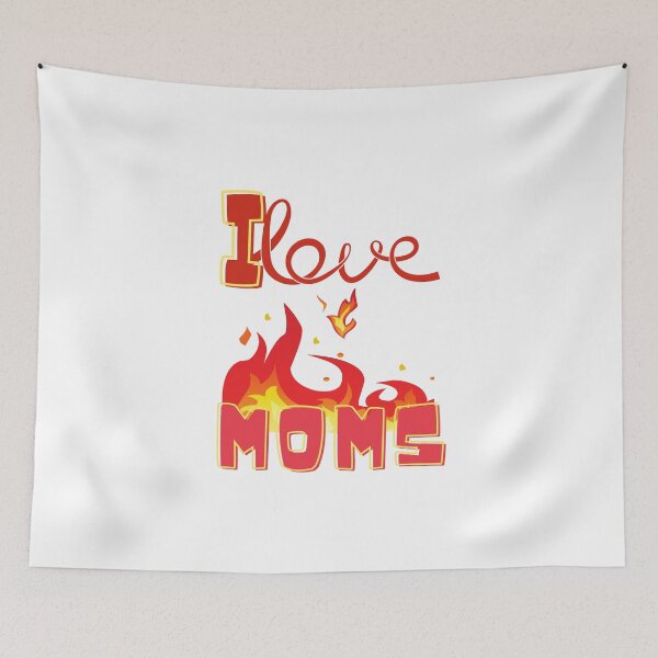 Item preview, I Love Hot Moms designed and sold by NUMAFUWA.