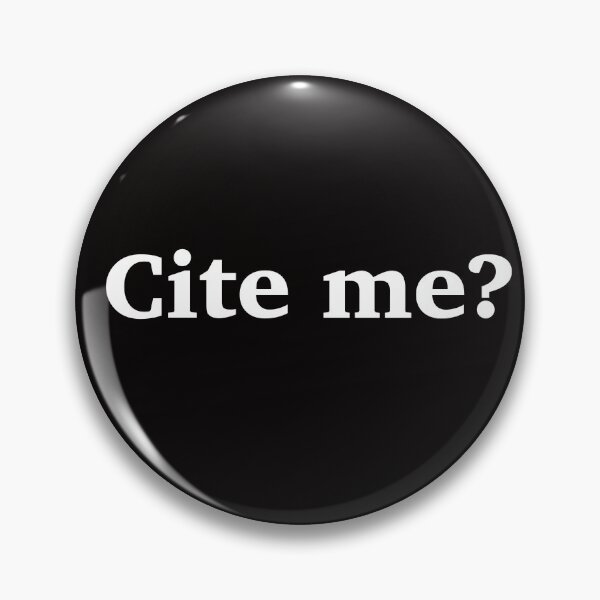 Item preview, Cite me? designed and sold by redpenblackpen.