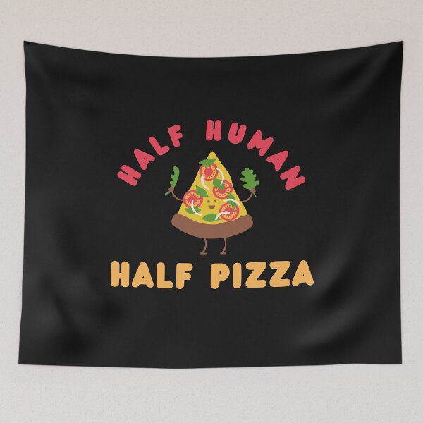 Item preview, Half Human Half Pizza designed and sold by OliOuterBrands.