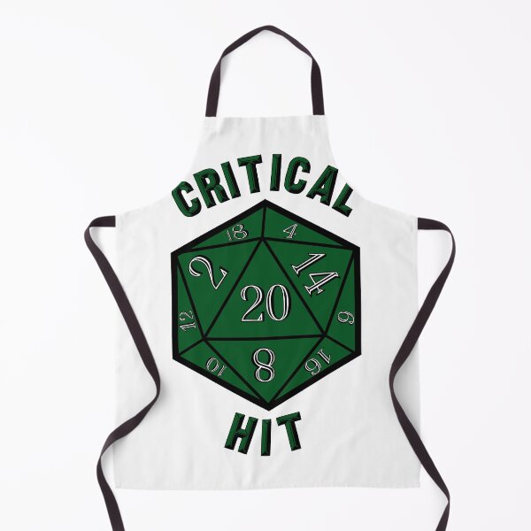 Item preview, Critical Hit Dungeons and Dragons D20 Dice Green designed and sold by Geek-Shack.
