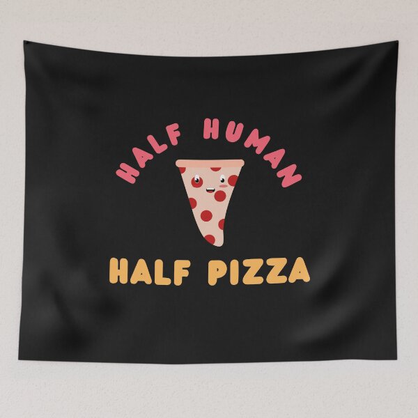 Item preview, Half Human Half Pizza designed and sold by OliOuterBrands.