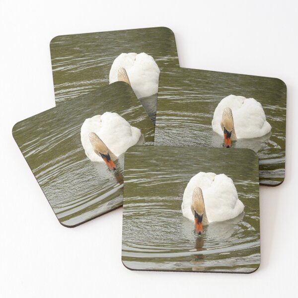 Item preview, Swan With Head In Water designed and sold by Jill Morgan.