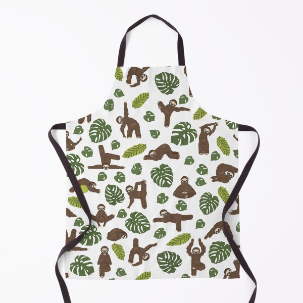 Item preview, Yoga Sloth Tropical Pattern Design designed and sold by Youpattern.