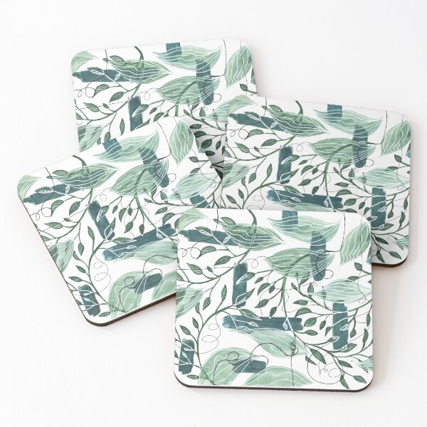 Item preview, whimsical leaves designed and sold by Beth Rose.