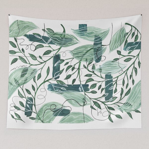 Item preview, whimsical leaves designed and sold by Beth Rose.