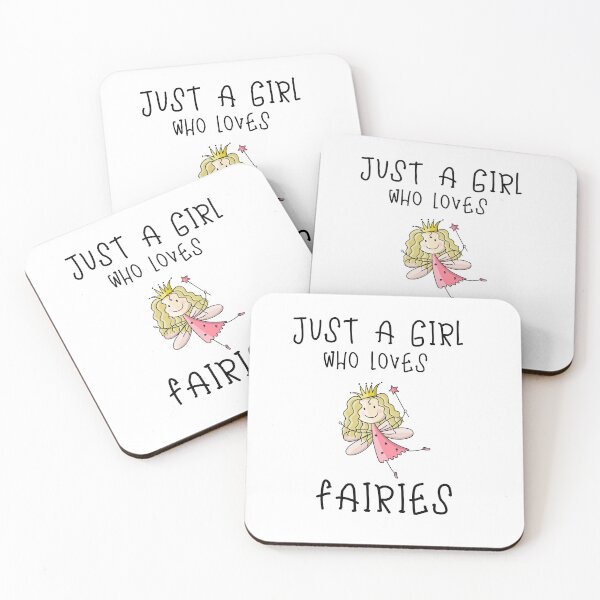 Item preview, Just A Girl Who Loves Fairies designed and sold by NUMAFUWA.