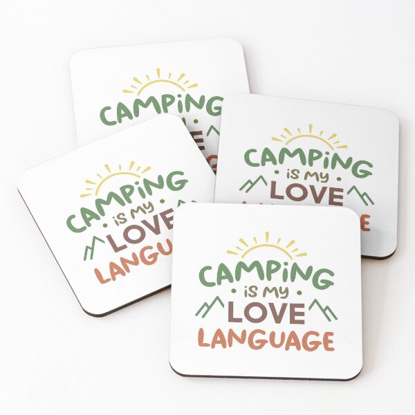 Item preview, Camping Is My Love Language (Colors) designed and sold by FilipeFerreira.