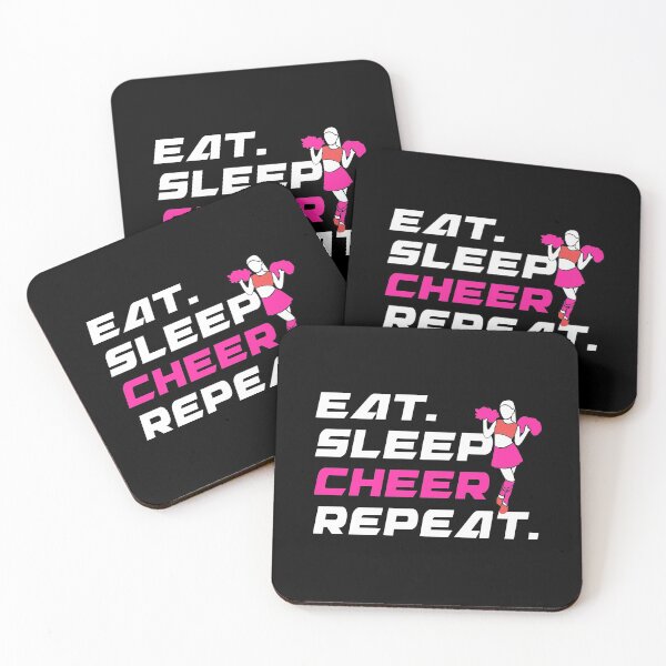Item preview, Eat sleep cheer repeat designed and sold by plussorn.