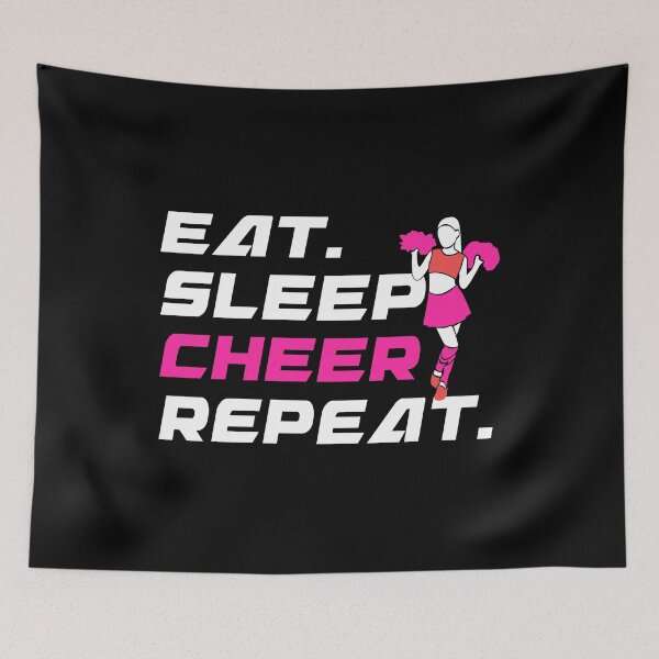 Item preview, Eat sleep cheer repeat designed and sold by plussorn.
