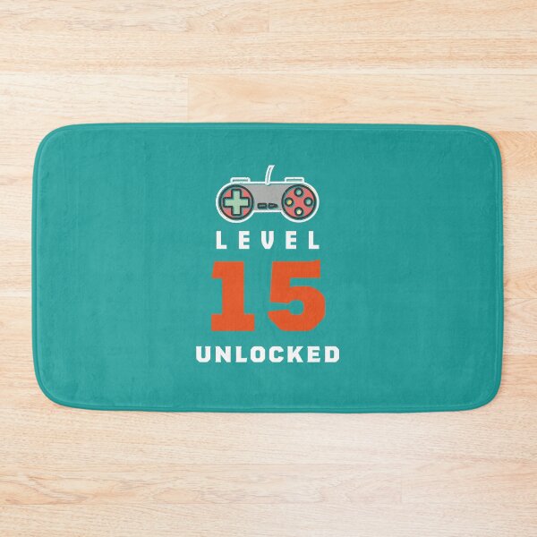 Item preview, Level 15 Unlocked Retro, Funny Video Gamer 15th Birthday Gift, 15 Years Old Vintage designed and sold by Boom-llqb.