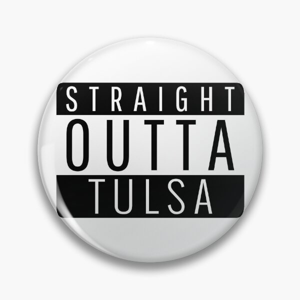 Item preview, Straight Outta Tulsa Oklahoma  designed and sold by Teelogic.