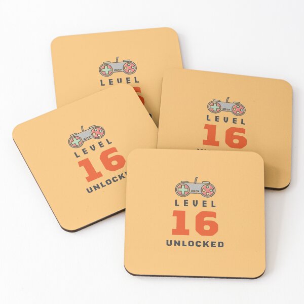 Item preview, Level 16 Unlocked Retro, Funny Video Gamer 16th Birthday Gift, 16 Years Old Vintage designed and sold by Boom-llqb.