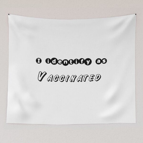 Item preview, i identify as vaccinated designed and sold by Iden-store.