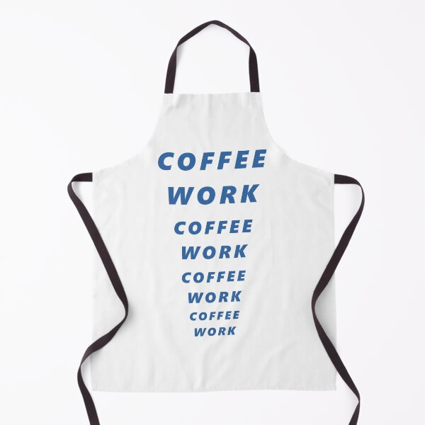 Item preview, Coffee Work for Coffee Lover Workaholic Blue Text designed and sold by kmcs.