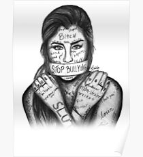 Póster Lauren Jauregui - Detener la intimidación