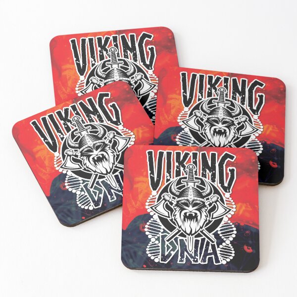 Item preview, Viking DNA. Viking ancestry design with axe, sword and shield with DNA strands designed and sold by robimerch.