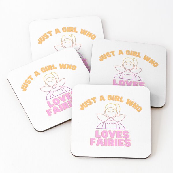 Item preview, Just A Girl Who Loves Fairies designed and sold by NUMAFUWA.