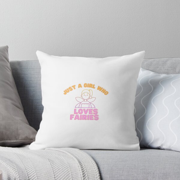 Item preview, Just A Girl Who Loves Fairies designed and sold by NUMAFUWA.