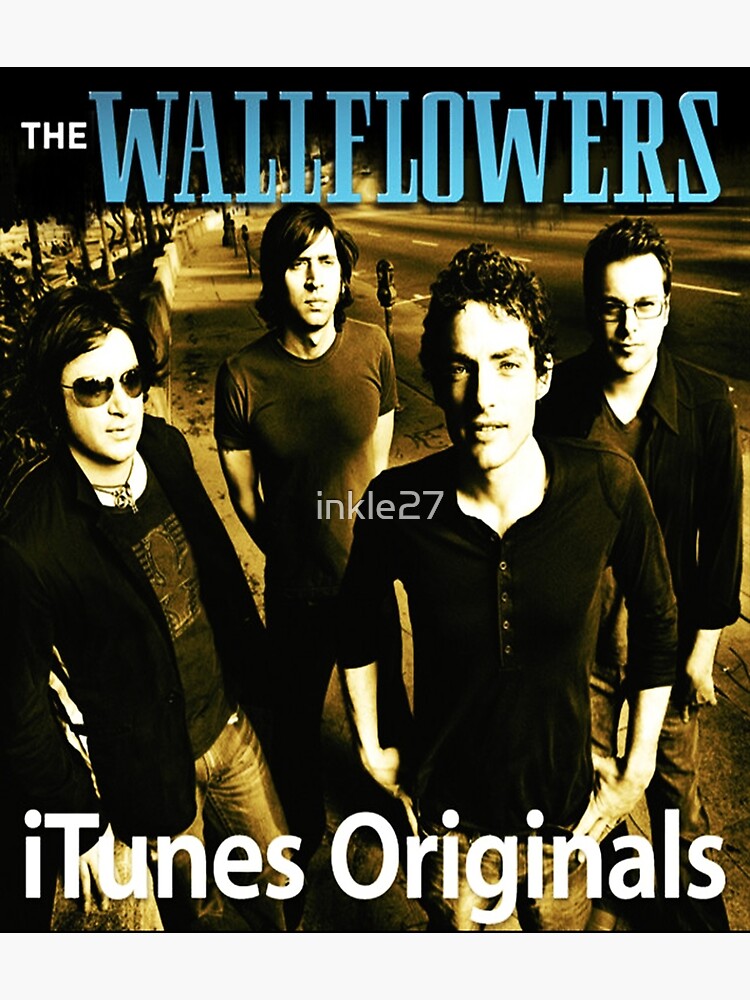 "The Wallflowers rock band " Poster by inkle27 Redbubble