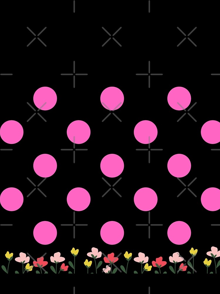 Thumbnail 4 of 4, A-Line Dress, TW2US Summer Pink Polka Dot Floral designed and sold by tw2us.