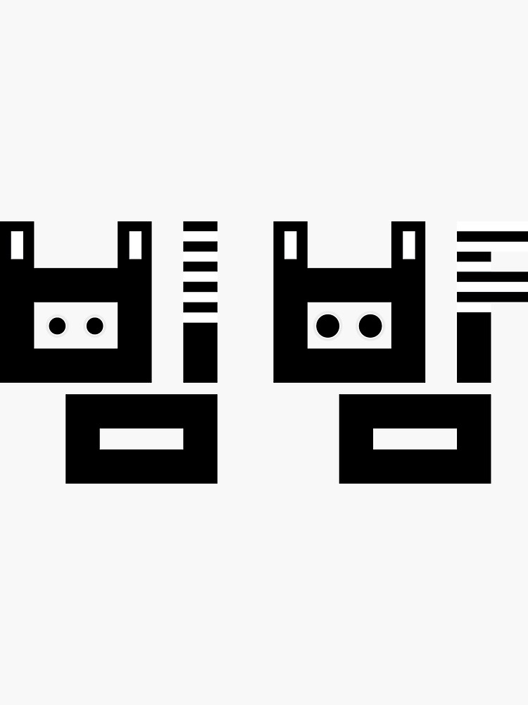 "빔뱜 CAT [KOREAN DESIGN]" Sticker for Sale by JUyuon Redbubble