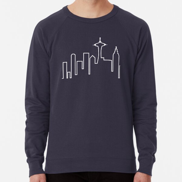 Seattle Skyline (Frasier) Lightweight Sweatshirt