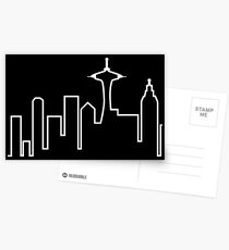 Seattle Skyline (Frasier) Postkarten