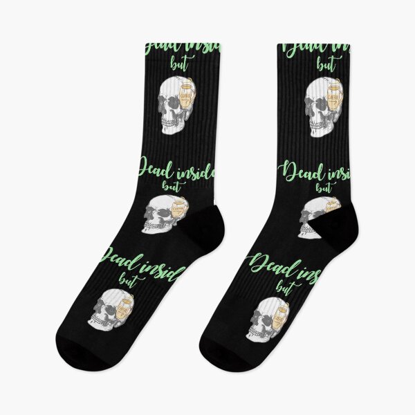 Item preview, Dead inside but caffeinated designed and sold by Lakki-s.