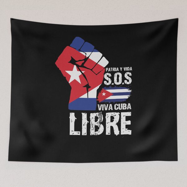 Item preview, Patria Y Vida Cuba. S.O.S Freedom for Cuba. Viva Cuba Libre! designed and sold by HROC.