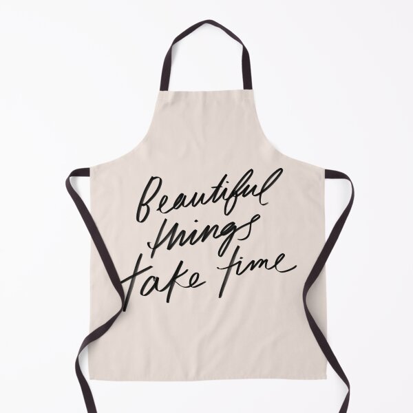 Item preview, Beautiful things take time - inspirational quote, hand-lettering simple lettering by Morgan Harper Nichols, MHN designed and sold by morgansgoods.