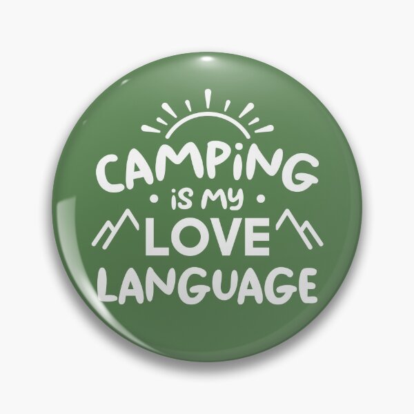 Item preview, Camping Is My Love Language (Green BG) designed and sold by FilipeFerreira.