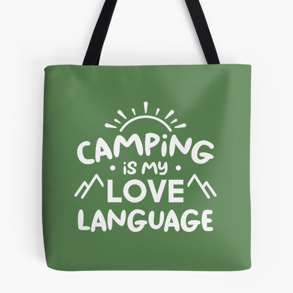 Item preview, Camping Is My Love Language (Green BG) designed and sold by FilipeFerreira.