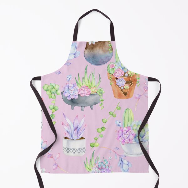 Item preview, Succulent Plants Pink Background designed and sold by Millie Pasquale.