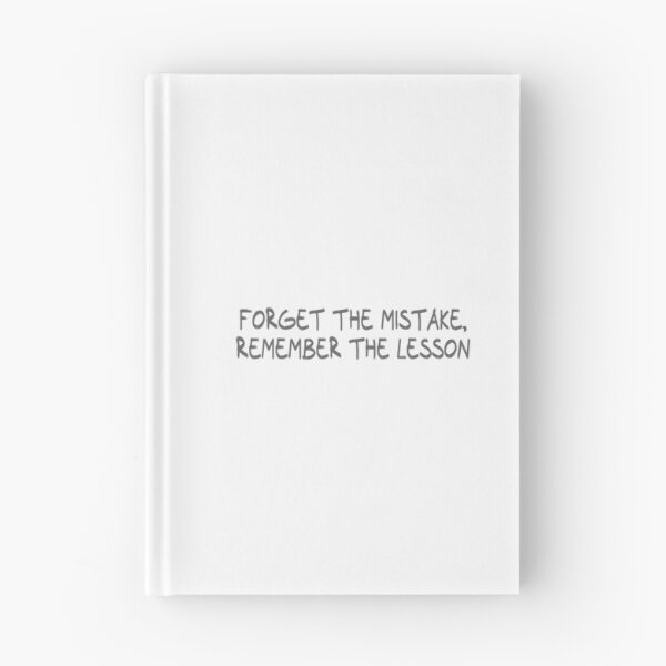 Item preview, forget the mistake, remember the lesson designed and sold by CalvinMade.