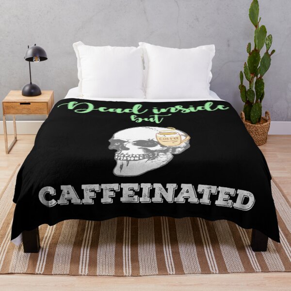 Item preview, Dead inside but caffeinated designed and sold by Lakki-s.