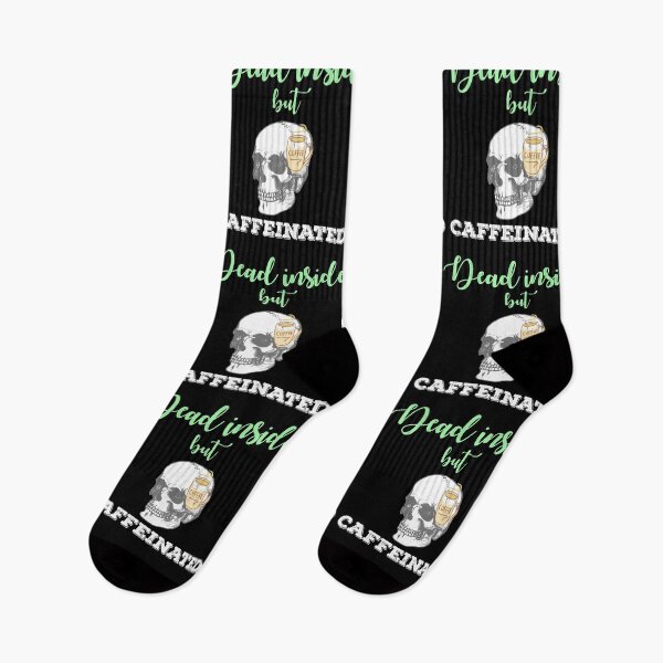 Item preview, Dead inside but caffeinated designed and sold by Lakki-s.